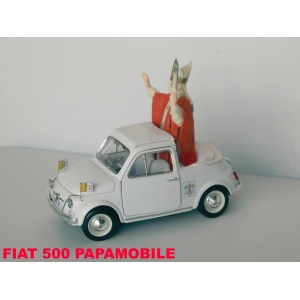 FIAT 500F PAPAMOBILE SAFARI MODEL art. SAF700