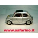 FIAT 500F RALLY RIVETTATA  SAFARI MODEL art. SAF566