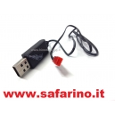 CARICABATTERIE USB  PER MICRO ELICOTTERI   art. 6512