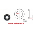 O RING 2,5mm X 6,5mm GUARNIZIONE VITE MINIMO CARBURATORE  art. 62166