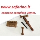 CANNONE COMPLETO 29mm  MAMOLI   art.MA0019